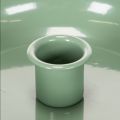 Candeliere decorativo in metallo verde, per candele affusolate, 13 cm | Floristik24.it