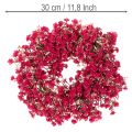 Ghirlanda di fiori artificiali, decorazione con gypsophila, 30 cm | Floristik24.it