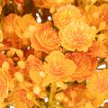 Ramo artificiale di gypsophila arancione per composizioni floreali, 30 cm, 10 pezzi | Floristik24.it