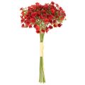 Giardinaggio artificiale, rosso, bouquet come decorazione floreale, 30 cm, 10 pezzi | Floristik24.it