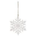 Grande fiocco di neve decorativo, da appendere, 30 cm | Floristik24.it