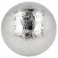 Floristik24 Fiori a sfera galleggiante in metallo argentato Ø10cm