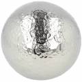 Floristik24 Fiori a sfera galleggiante in metallo argentato Ø10cm