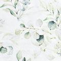 Floristik24 Tovaglioli eucalipto decorativo decorazione da tavola bianco 25x25 cm 20 pezzi