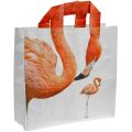 Floristik24 Borsa shopping, borsa shopping W39,5cm Borsa Flamingo