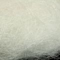Floristik24 Erba di sisal bianca, erba di sisal per l&#39;artigianato, materiale artigianale, materiale naturale 300 g