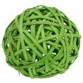 Floristik24 Spanball verde chiaro Ø8cm 4 pezzi