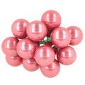 Palline di Natale su filo, set di mini bacche lucide a specchio, 20 mm, 140 pezzi | Floristik24.it