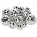 Floristik24 Sfere decorative a specchio, elemento decorativo per feste, argento, 2-4 cm, 50 pezzi