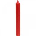 Candele a stelo candele rosse decorazione candela Natale Ø21/170mm 6pz