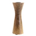 Floristik24 Portacandele a bastone candeliere in legno naturale Ø6cm H20cm