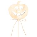 Zucca decorativa con viso,