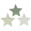Set di stelle decorative in legno per tavolo e davanzale, 5 cm, 9 pezzi | Floristik24.it