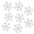 Floristik24 Scatter decorazione fiocchi di neve bianchi 3,5cm 120p