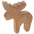 Statuetta decorativa in legno