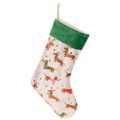 Floristik24 Calza di Natale con motivo a bassotto, 50 cm