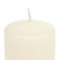 Floristik24 Candele a colonna crema Candele dell&#39;Avvento candele 200/50mm 24 pezzi
