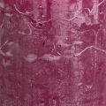 Candele a colonna tinta unita Candele Berry viola 50×100 cm 4 pz | Floristik24.it