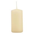 Floristik24 Candele a colonna crema Candele dell&#39;Avvento candele 100/50mm 24 pezzi