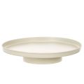 Floristik24 Vassoio decorativo in metallo da 30 cm, sottovaso per piante.