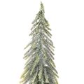 Albero di Natale artificiale con base, effetto brina, come decorazione invernale, 90 cm | Floristik24.it
