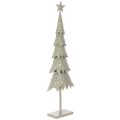 Floristik24 Albero di Natale decorativo su supporto con stella, decorazione festiva per la tavola, 74 cm