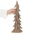 Piccolo albero di Natale decorativo innevato, decorazione da tavolo, 44 cm | Floristik24.it
