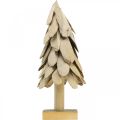 Floristik24 Deco albero di Natale legno rustico decorazione in legno Natale H40cm