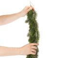 Ghirlanda artificiale di abete, verde, per decorazioni festive, 180 cm | Floristik24.it