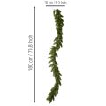 Ghirlanda artificiale di abete, verde, per decorazioni festive, 180 cm | Floristik24.it