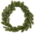 Floristik24 Ghirlanda artificiale di abete verde per decorazione della porta, 35 cm