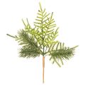 Floristik24 Ramo di abete artificiale per decorazioni festive, 22 cm, 2 pezzi