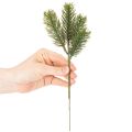 Rami artificiali di abete verde per decorazioni invernali, 25 cm, 24 pezzi | Floristik24.it