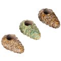 Floristik24 Portacandele a forma di pigna, 8 cm, 3 pezzi