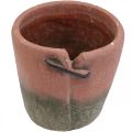 Floristik24 Fioriera in cemento fioriera vaso in terracotta Ø18cm H17cm
