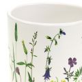 Floristik24 Design vaso da fiori Ø12 / 10 / 8cm set di 3