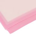 Pellicola trasparente rosa opaca, resistente all'acqua, per fioristi, 57 cm, ritagliabile su misura per bouquet, 20 pezzi. | Floristik24.it
