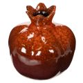Floristik24 Decorazione in ceramica a forma di melagrana, lucida, 14 cm