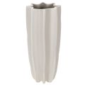 Floristik24 Vaso moderno a coste, alto vaso decorativo per fiori secchi, 38 cm