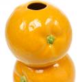Floristik24 Vaso decoro arance vaso in ceramica decoro estivo vaso portafiori agrumi