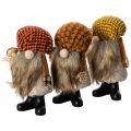 Floristik24 Statuetta di gnomo con barba e cappello a punta, 10 cm, 3 pezzi