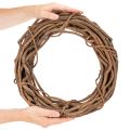 Ghirlanda di salice naturale, ideale per lavori di floricoltura, 40 cm. | Floristik24.it
