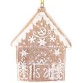 Decorazioni natalizie, design torta al miele, renna, omino di pan di zenzero, fiocco di neve, 7 cm, 4 pezzi | Floristik24.it