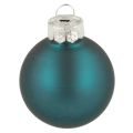 Palline di Natale, opache e lucide, piccole decorazioni natalizie, 4 cm, 24 pezzi | Floristik24.it