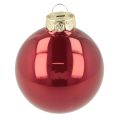 Set di palline di Natale, decorazioni festive scintillanti, 6 cm, 24 pezzi | Floristik24.it