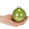 Palline di Natale lucide, set da 10, colori assortiti, 95 mm | Floristik24.it