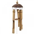 Floristik24 Campanella a vento decorazione in bambù per appendere il balcone Ø10cm H28cm
