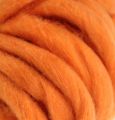 Floristik24 Nastro di lana arancione 50 g / 9 m