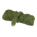Floristik24 Cordone di lana cordone di feltro di lana verde scuro Ø2cm 10m
