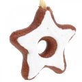 Floristik24 Decorazioni per l&#39;albero di Natale stelle di cannella stella decorativa in plastica 5 cm 24 pezzi